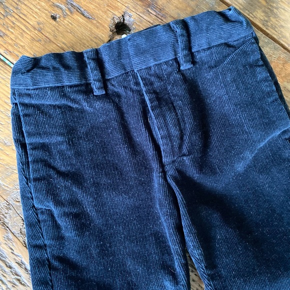 Crewcuts Navy Dress Corduroy Pants - size 2T - Picture 4 of 6